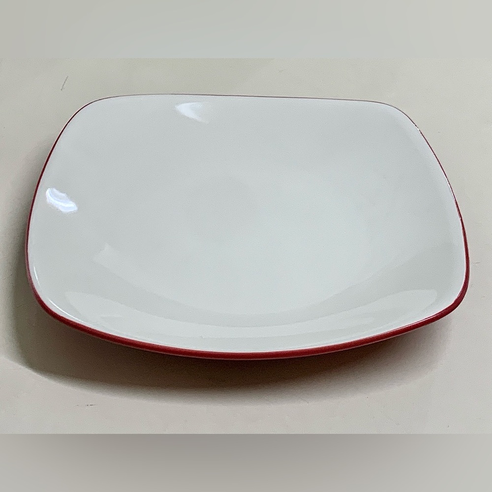 Noritake Raspberry Colorwave Two Tone Square Salad Plate - Picture 13 of 13